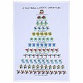 Kitchen Queen 18 x 26 in. A Football Lovers Christmas Kitchen Towel, Multi Color, 6PK KI3685836